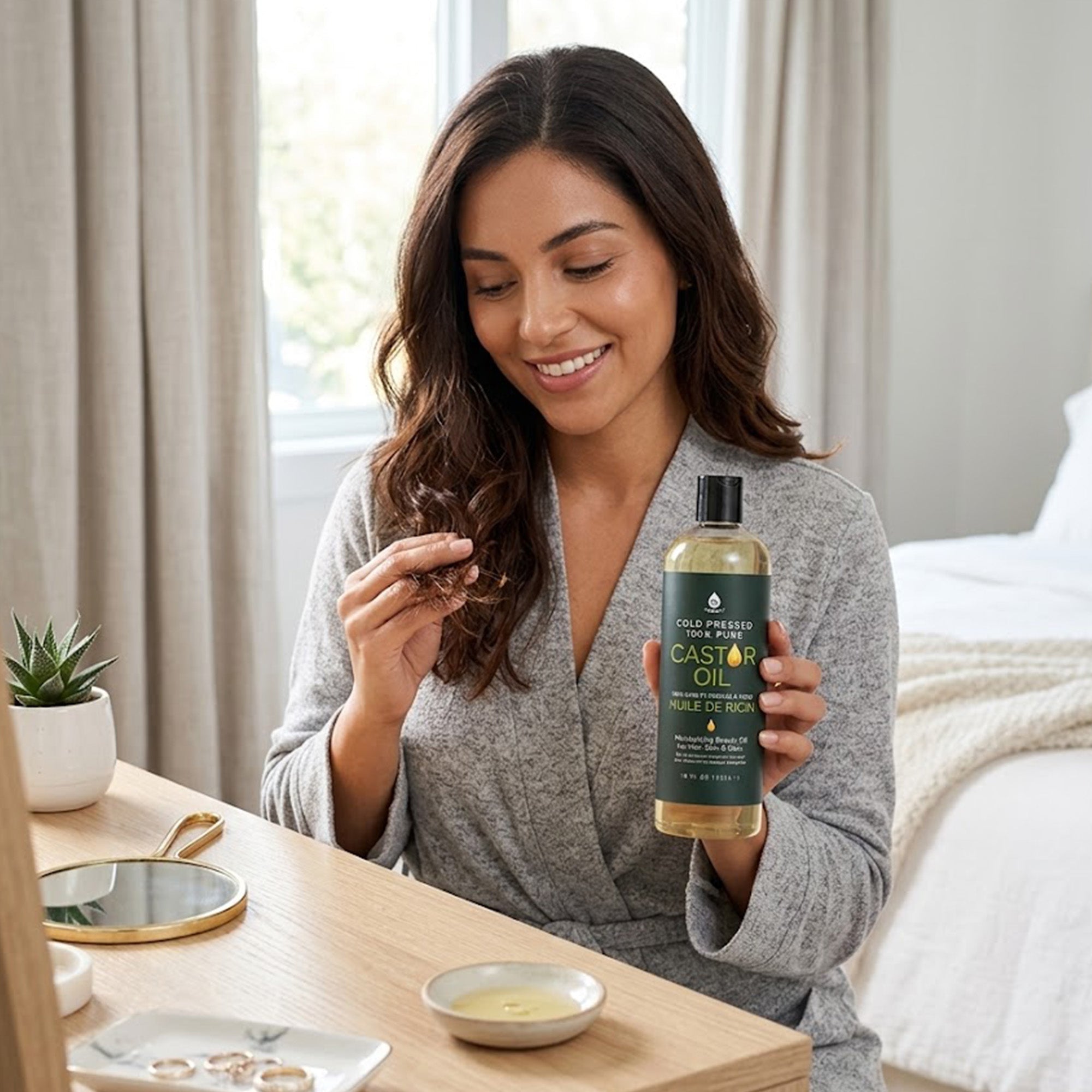 100% Pure Cold Pressed Castor Oil 16 Oz - pokema100% Pure Cold Pressed Castor Oil 16 Oz
