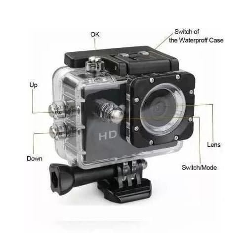 1080p Waterproof Action Camera - pokema1080p Waterproof Action Camera