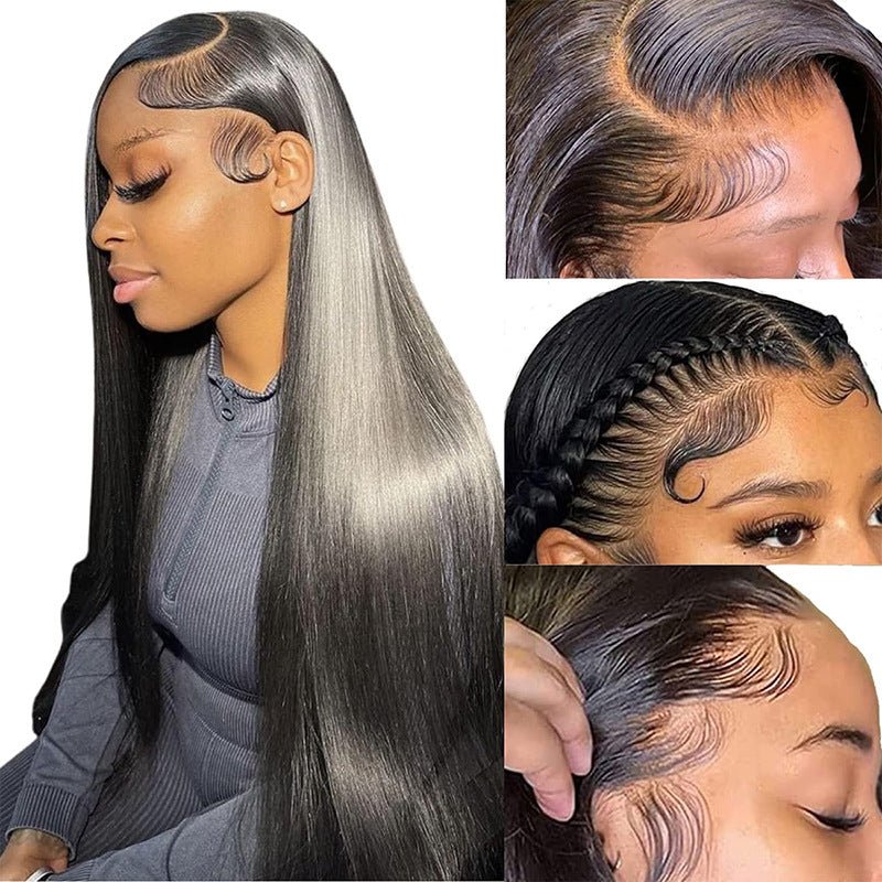 13x4 Straight Lace Front Wig Human Hair - pokema954dcf09721034aaec32f2c531cb3d11