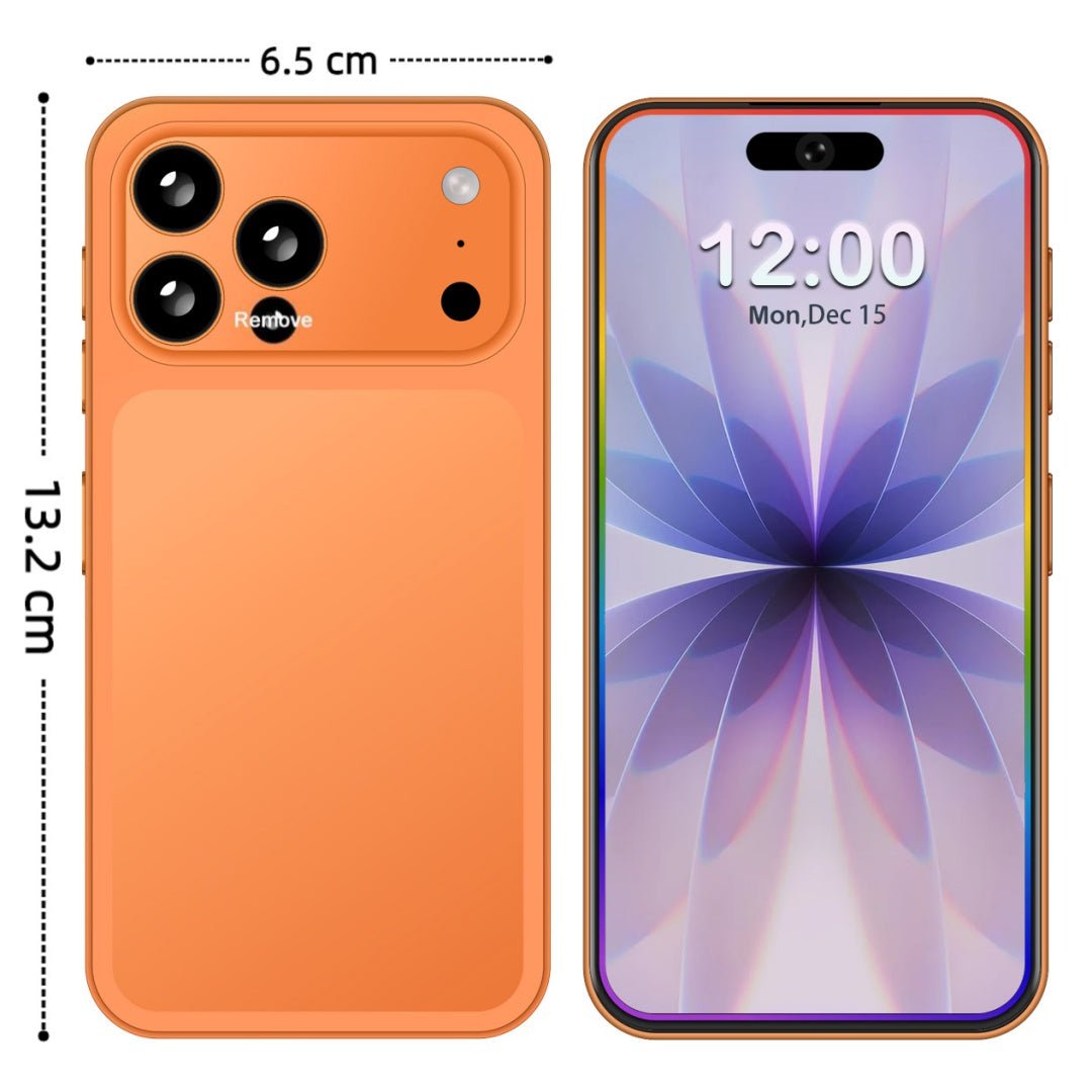 17 Mini Unlocked Phone,5.3in HD 4-128GB,5G Unlocked Phone,Android 14 Smartphone,5000mAh Battery-Dual SIM-Face High Quality - pokemafbfde793f6144713898edf577b1f2e02