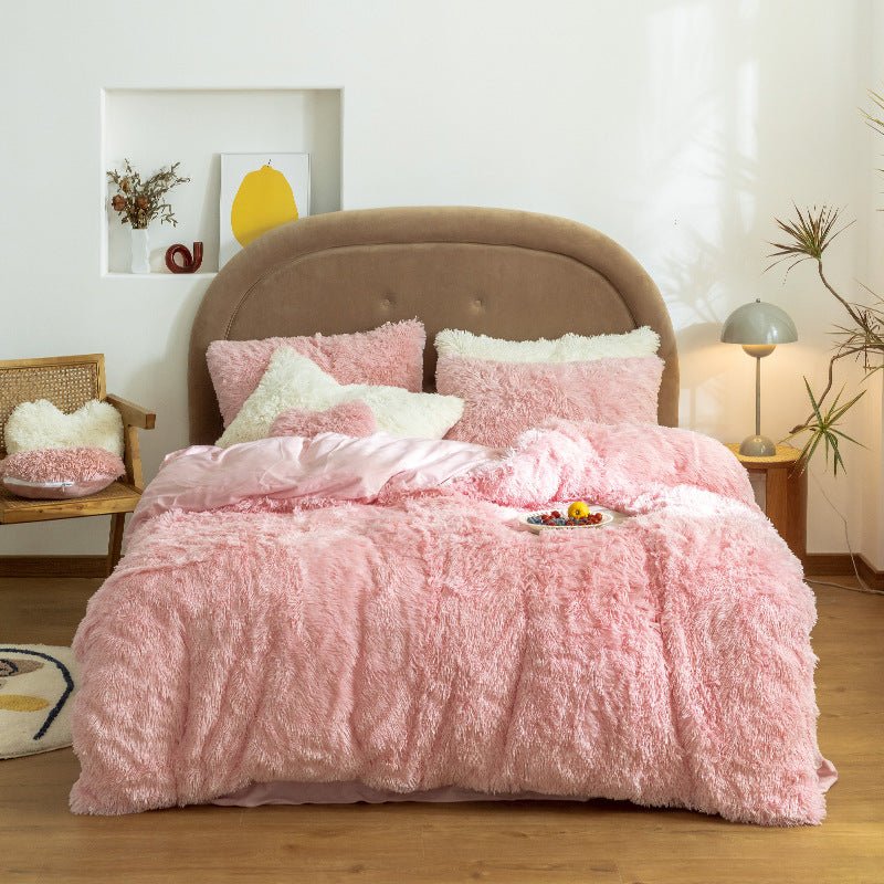 1.8m thick warm bed sheet quilt cover - pokema869de6dd5d9c8d60763eb56269d426d1