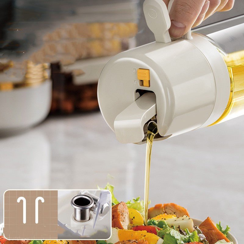 2 In 1 Oil Sprayer Bottle BBQ Cooking Oil Dispenser Olive Oil Pourers Sprayer Kitchen Baking Oil Mister Vinegar Bottle - pokema2fed6606c768787113cd6958bfb70e2d