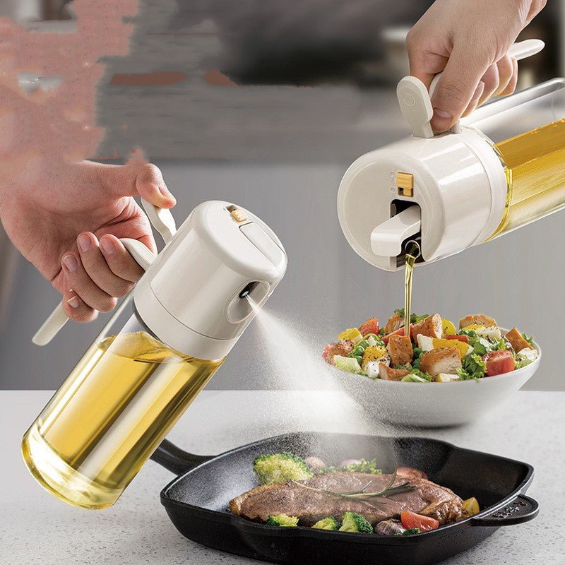 2 In 1 Oil Sprayer Bottle BBQ Cooking Oil Dispenser Olive Oil Pourers Sprayer Kitchen Baking Oil Mister Vinegar Bottle - pokema806d97b4155a8a8d8b184054aa4c3d5d