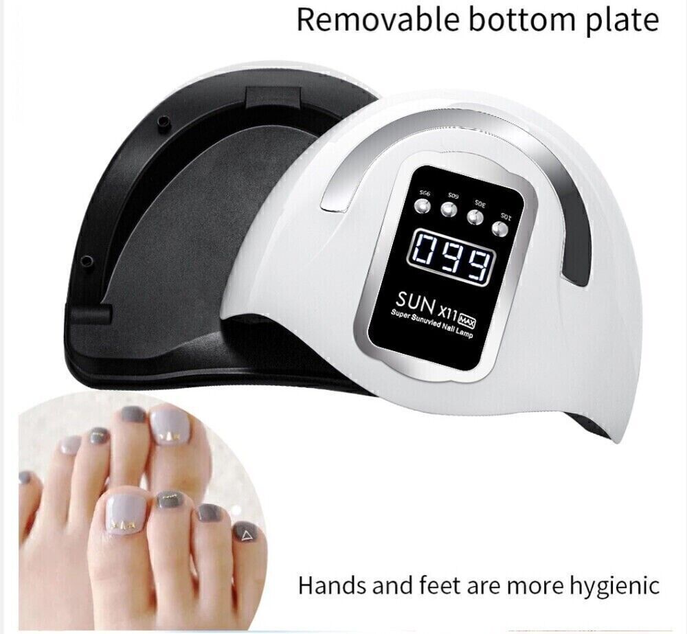 280W UV Nail Lamp Tool 66LED Professional Polish Dryer Gel Acrylic Curing Lights - pokema13c87a272febe844faf1964e60e35b61