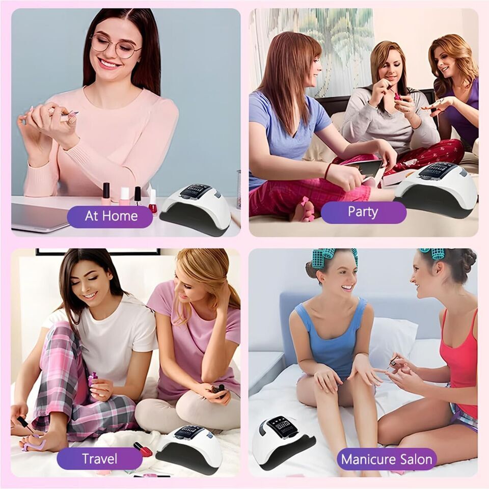 280W UV Nail Lamp Tool 66LED Professional Polish Dryer Gel Acrylic Curing Lights - pokema1b1d16436bdc574c5e2ac298a38e04dc