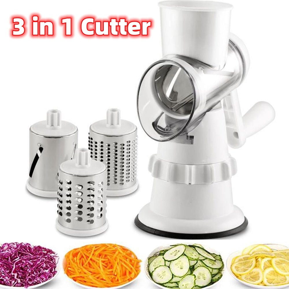 3 In 1 Vegetable Slicer Manual Kitchen Accessories Grater For Vegetable Cutter Round Chopper Mandolin Shredder Potato Home Kitchen Supplies Kitchen Gadgets - pokema930703f6125a96013428eeb131e98d80