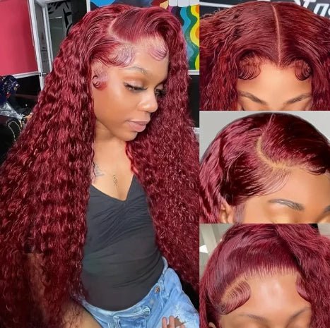 30-inch Brazilian Human Hair 13x4 Lace Front Water Wave - pokema49402660a9eafc204825994c81999d1d