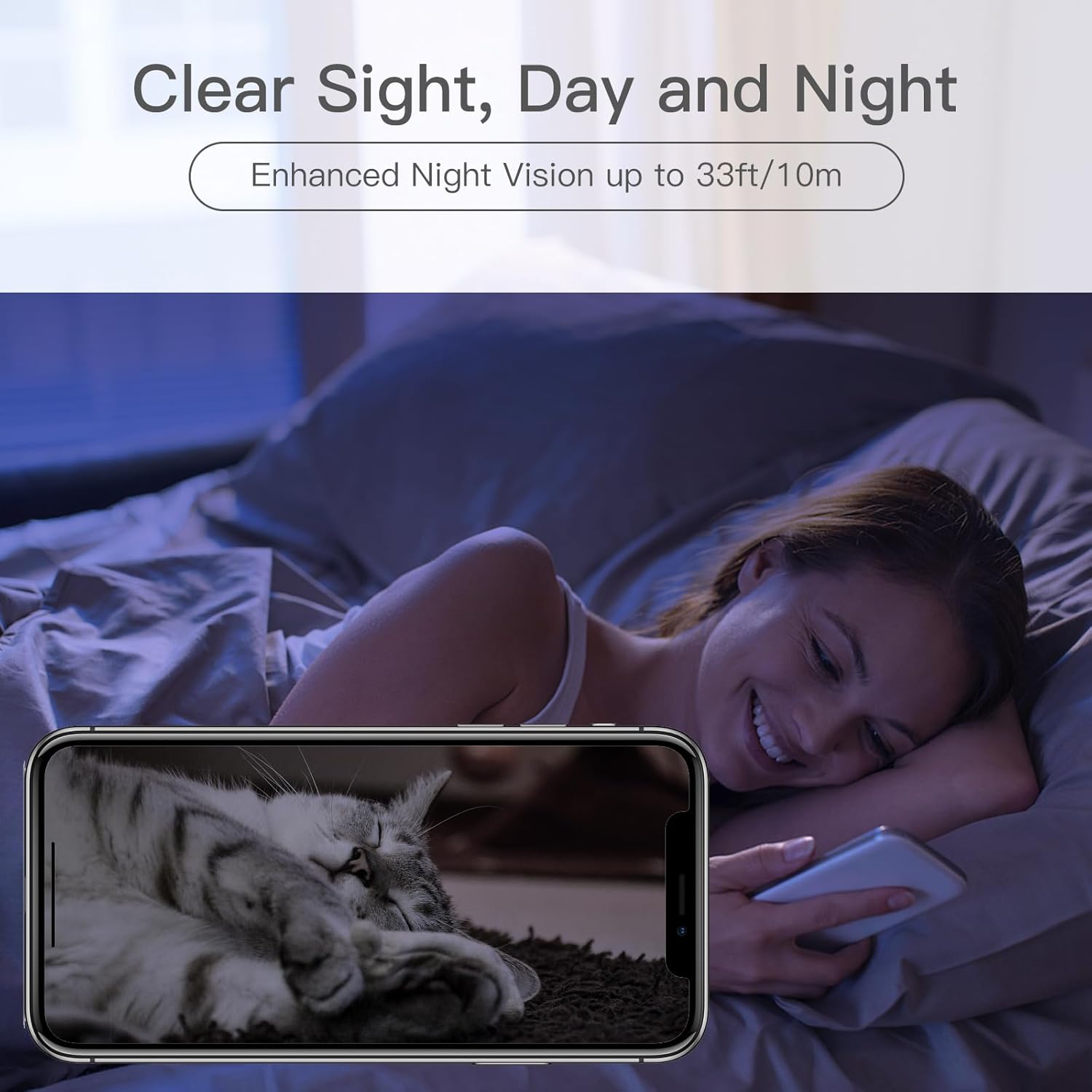 360° View 2K Pet Camera with Phone App 2 Pack, Indoor Security Camera, Baby Monitor, Motion Tracking, Pan/Tilt, Night Vision, Two-Way Audio, Works with Alexa, 2.4G WiFi Only (P2T 2PC) - pokema360° View 2K Pet Camera with Phone App 2 Pack, Indoor Security Camera, Baby Monitor, Motion Tracking, Pan/Tilt, Night Vision, Two-Way Audio, Works with Alexa, 2.4G WiFi Only (P2T 2PC)