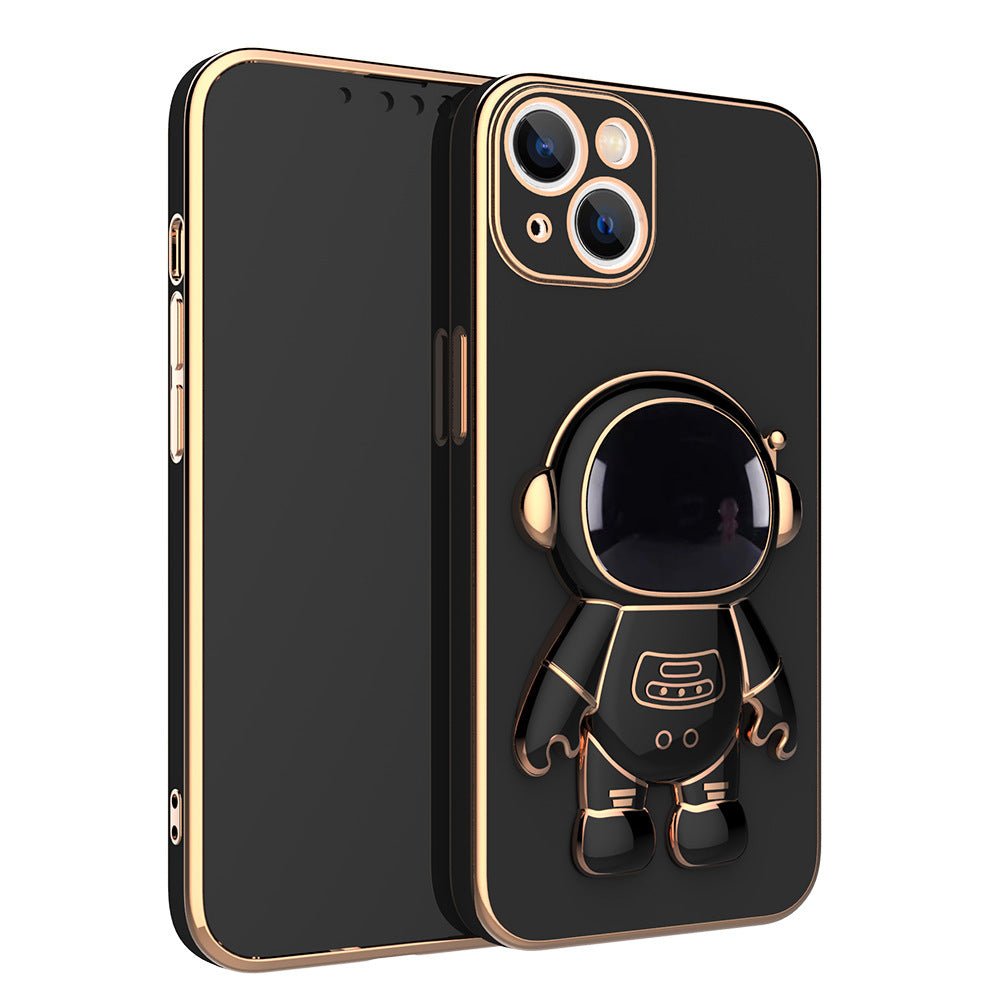 3D Astronaut Phone Case Anti-Drop Electroplating Bracket - pokema2c579d0ad329c6dea3ddff323f63049f
