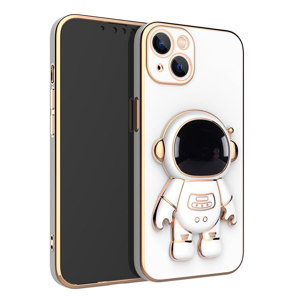 3D Astronaut Phone Case Anti-Drop Electroplating Bracket - pokema2138b55e710f8a1a8d5e54af835c6163