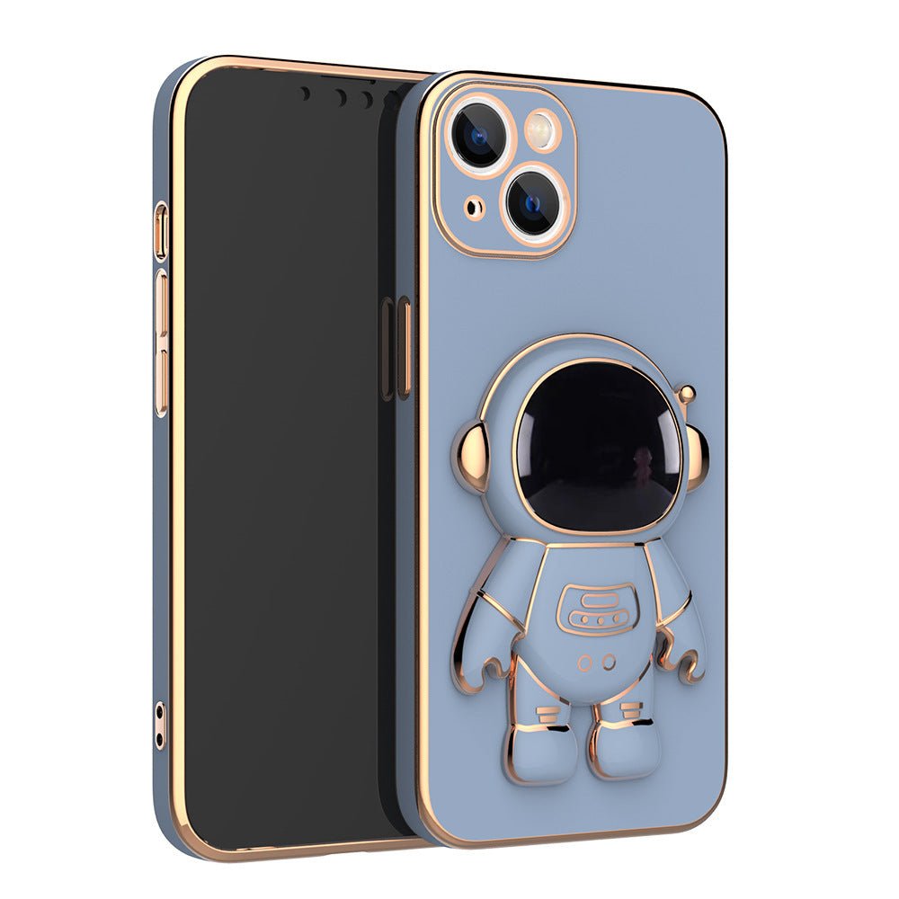3D Astronaut Phone Case Anti-Drop Electroplating Bracket - pokema643433dfee009e3e39653c581e46ccc9