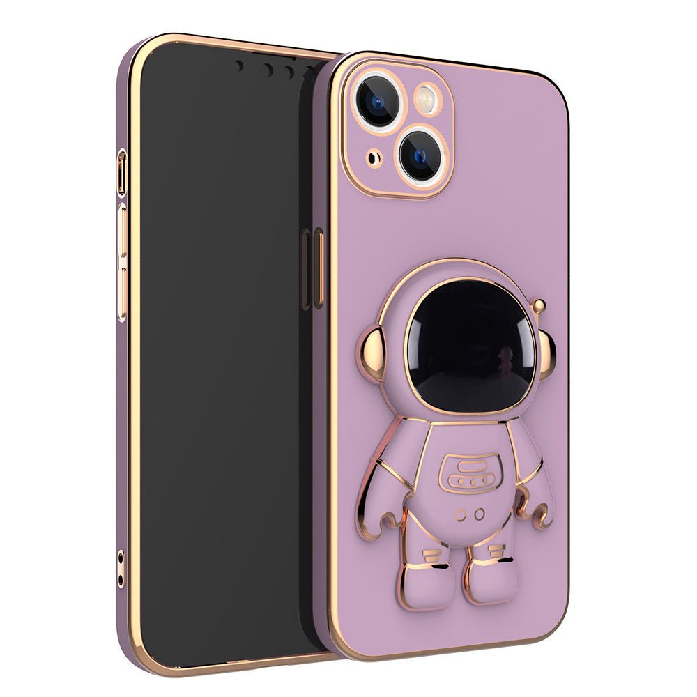 3D Astronaut Phone Case Anti-Drop Electroplating Bracket - pokema6d5c347b9ea71cfd36ad151d9af24cf0