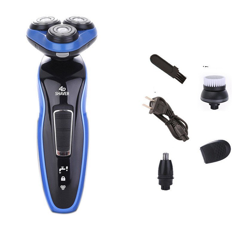 4 In 1 Electric Shaver Triple Blade Razor Men Clipper Rechargeable Trimmer - pokema805565e21244c12fdcb0947ed5c91fb2
