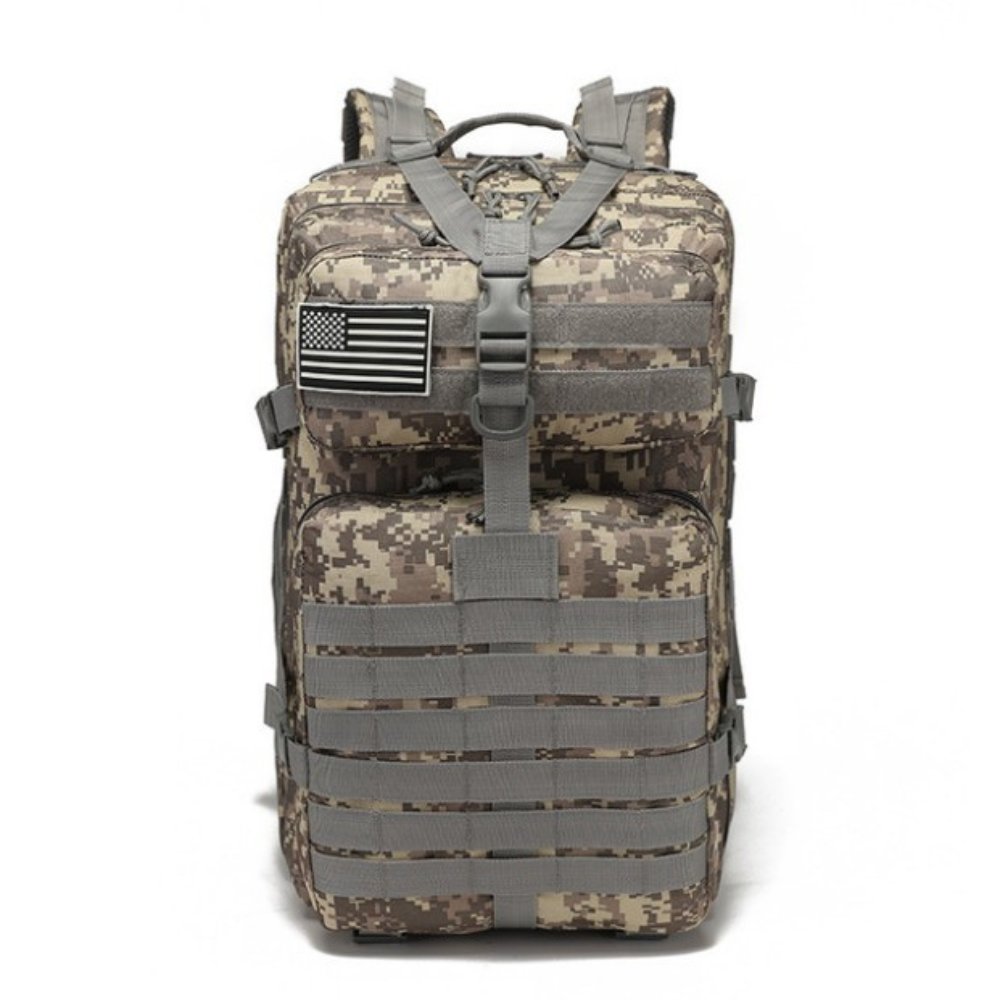 42L Tactical Backpack Bag with USA Patch - pokema42L Tactical Backpack Bag with USA Patch
