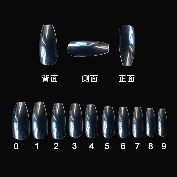 500 transparent natural fake nails - pokemab99f07e5e1ebd4bfaa47310ba0f38e4d