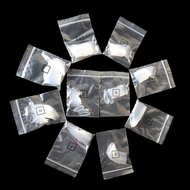 500 transparent natural fake nails - pokemaa8065d0e470c7d257370e2a46dd04edb