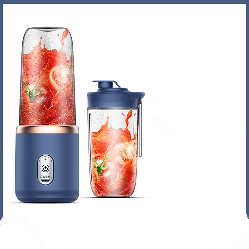 6blade Portable Blender Mini Juicer Cup Extractor Smoothie USB Charging Fruit Squeezer Blender Food Mixer Ice Crusher Portable Juicer Machine - pokema3a2f190ec4c4ccb3d74c37c627a8dbbd