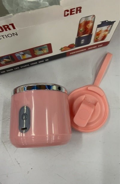 6blade Portable Blender Mini Juicer Cup Extractor Smoothie USB Charging Fruit Squeezer Blender Food Mixer Ice Crusher Portable Juicer Machine - pokemadde6f7ff9df316c98ab0c9a223d6b473