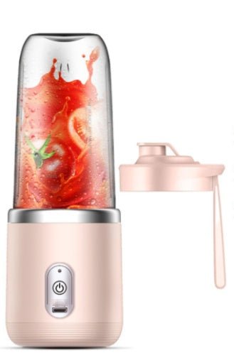 6blade Portable Blender Mini Juicer Cup Extractor Smoothie USB Charging Fruit Squeezer Blender Food Mixer Ice Crusher Portable Juicer Machine - pokema368f862601c0ebab0e8cc8a4e362a118