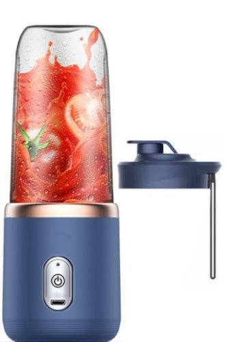 6blade Portable Blender Mini Juicer Cup Extractor Smoothie USB Charging Fruit Squeezer Blender Food Mixer Ice Crusher Portable Juicer Machine - pokema924bfaeaaa2222e7a46ac05b9f356244