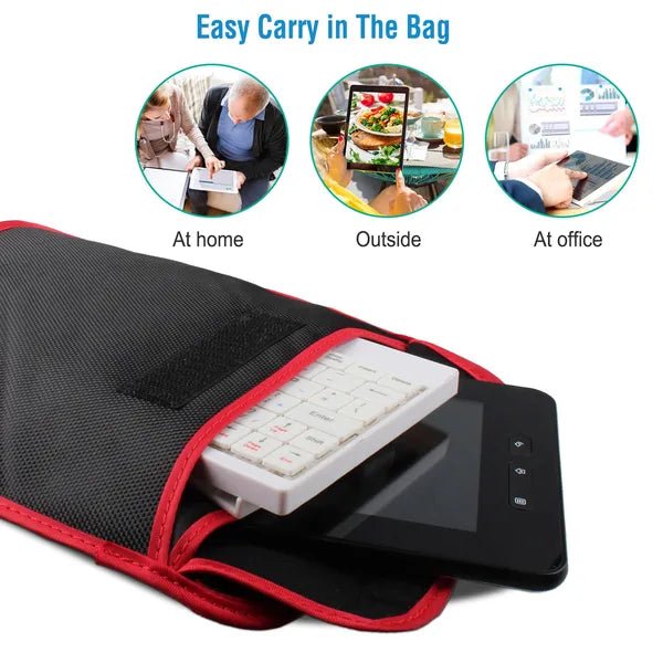 80 Keys Wired Keyboard Mini USB Connector Keyboard Portable Durable Keyboard With Carry Bag - pokema44829278212708afbd17319469a6e5b1