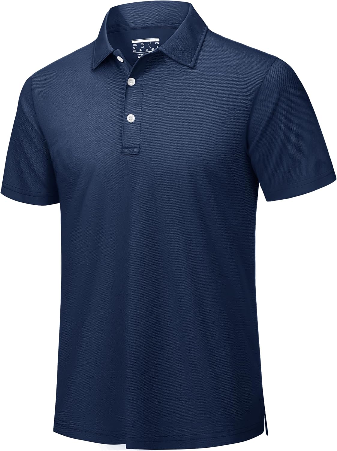 TACVASEN Mens Golf Polo Shirts Dry Fit Short Sleeve Collared Polos Performance Lightweight Casual Active Work T Shirts