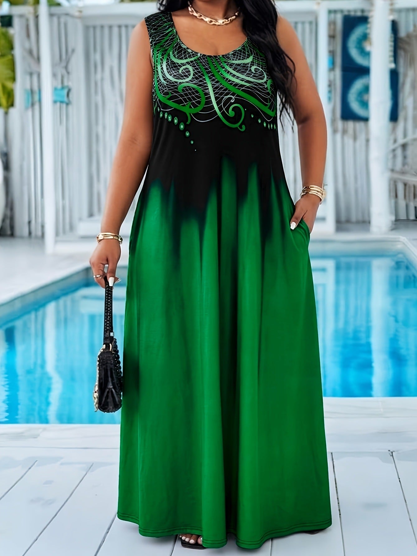 A-line Womens Light-luxury Elegant Versatile Dress - pokema711a599227bb58829295abb549178f3