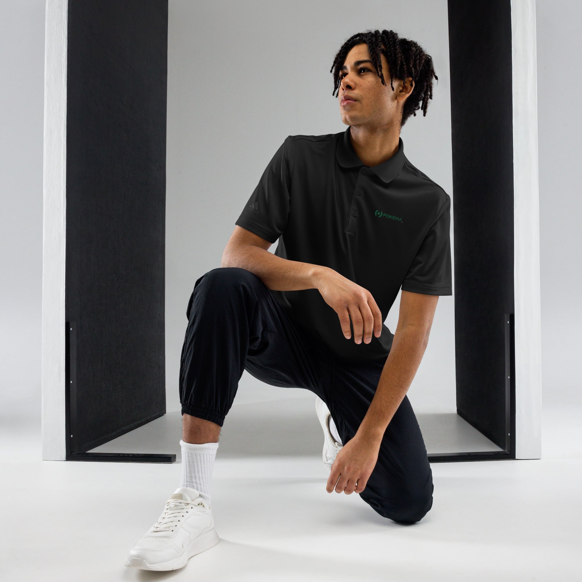 adidas Premium Polo Shirt - pokemaProduct mockup