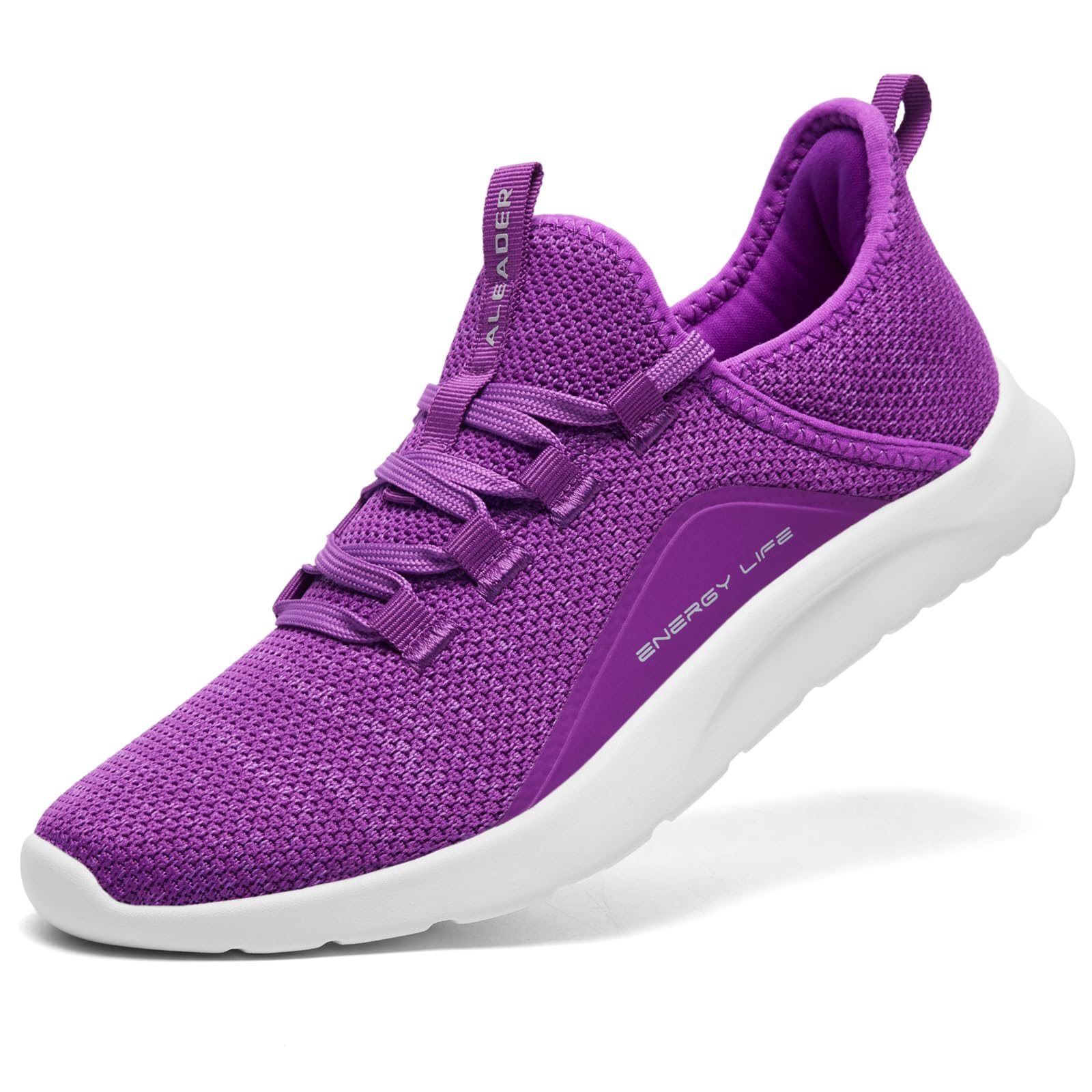 ALEADER Women's Energycloud Lightweight Slip On Walking Running Shoes - pokemaALEADER Women's Energycloud Lightweight Slip On Walking Running Shoes