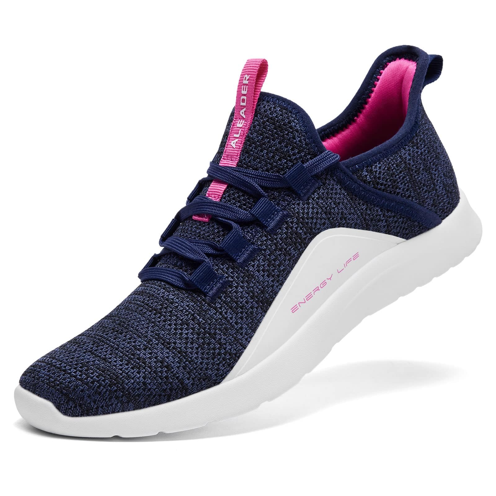 ALEADER Women's Energycloud Lightweight Slip On Walking Running Shoes - pokemaALEADER Women's Energycloud Lightweight Slip On Walking Running Shoes