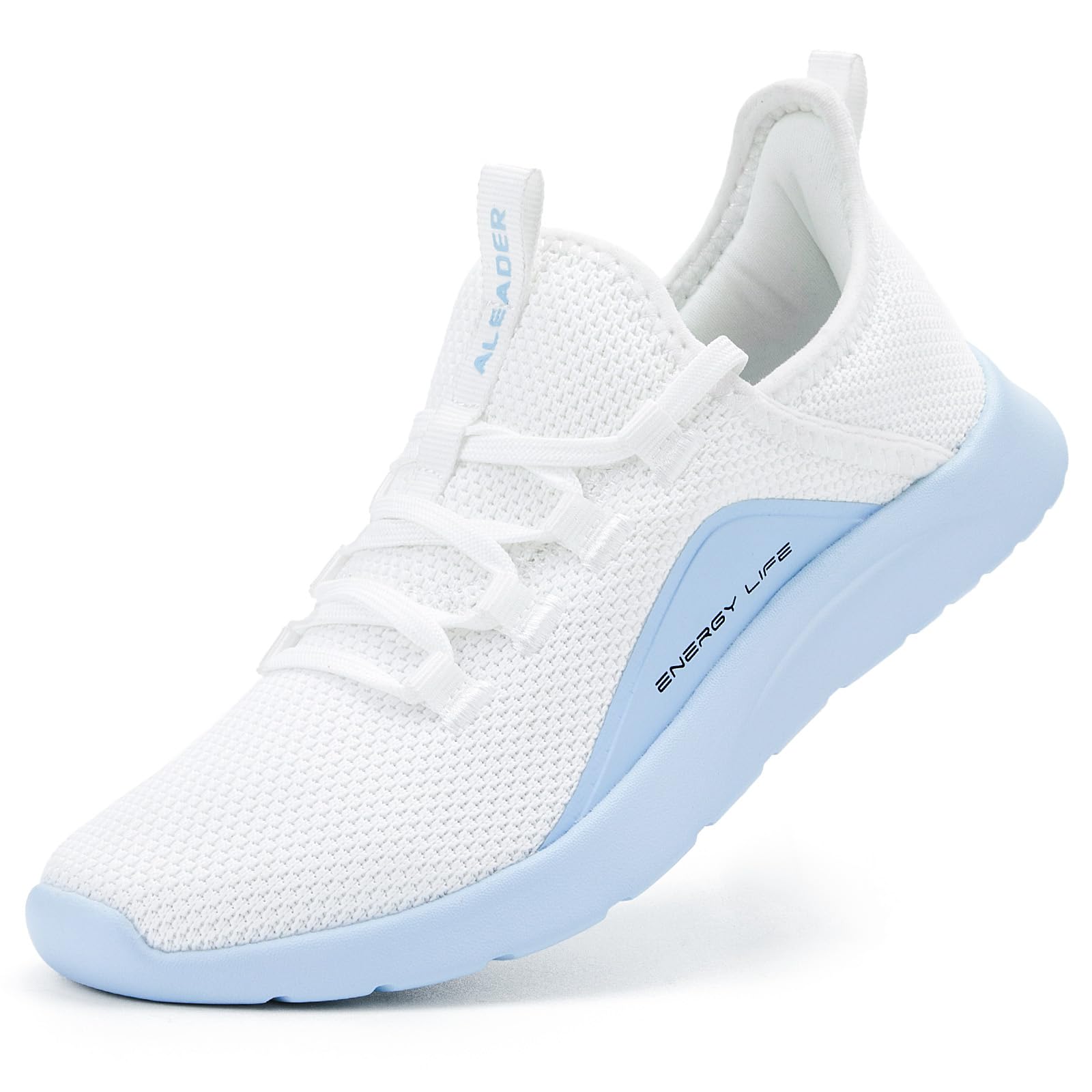 ALEADER Women's Energycloud Lightweight Slip On Walking Running Shoes - pokemaALEADER Women's Energycloud Lightweight Slip On Walking Running Shoes