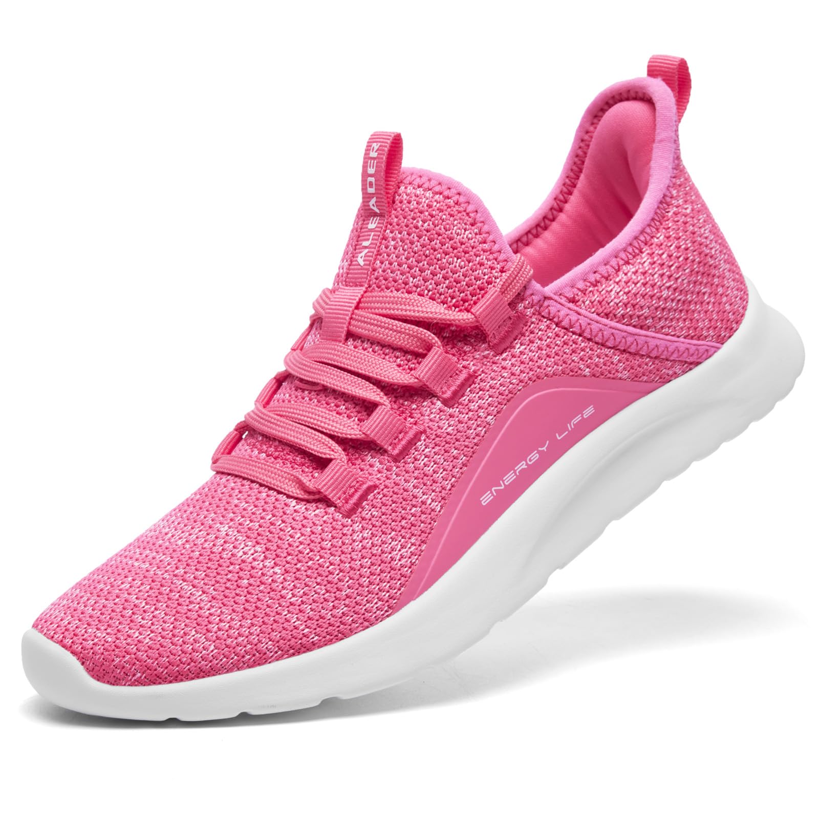 ALEADER Women's Energycloud Lightweight Slip On Walking Running Shoes - pokemaALEADER Women's Energycloud Lightweight Slip On Walking Running Shoes