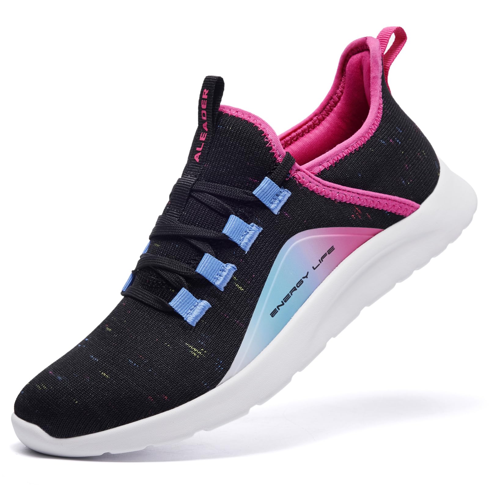 ALEADER Women's Energycloud Lightweight Slip On Walking Running Shoes - pokemaALEADER Women's Energycloud Lightweight Slip On Walking Running Shoes