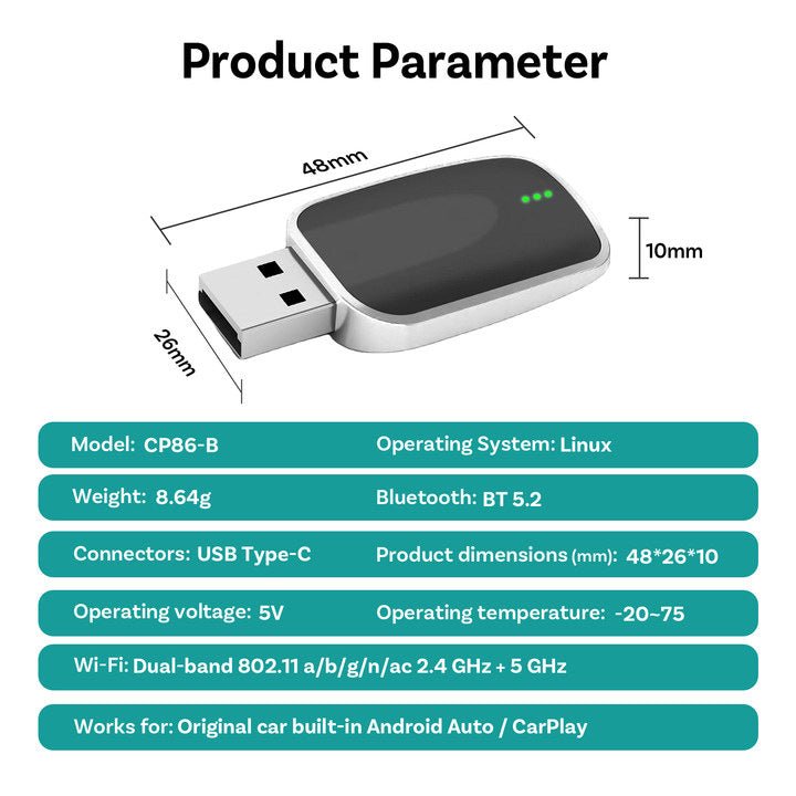 Android Auto Dual Channel USB Drive - pokemadd1558c600670db68f818227fe8567f9