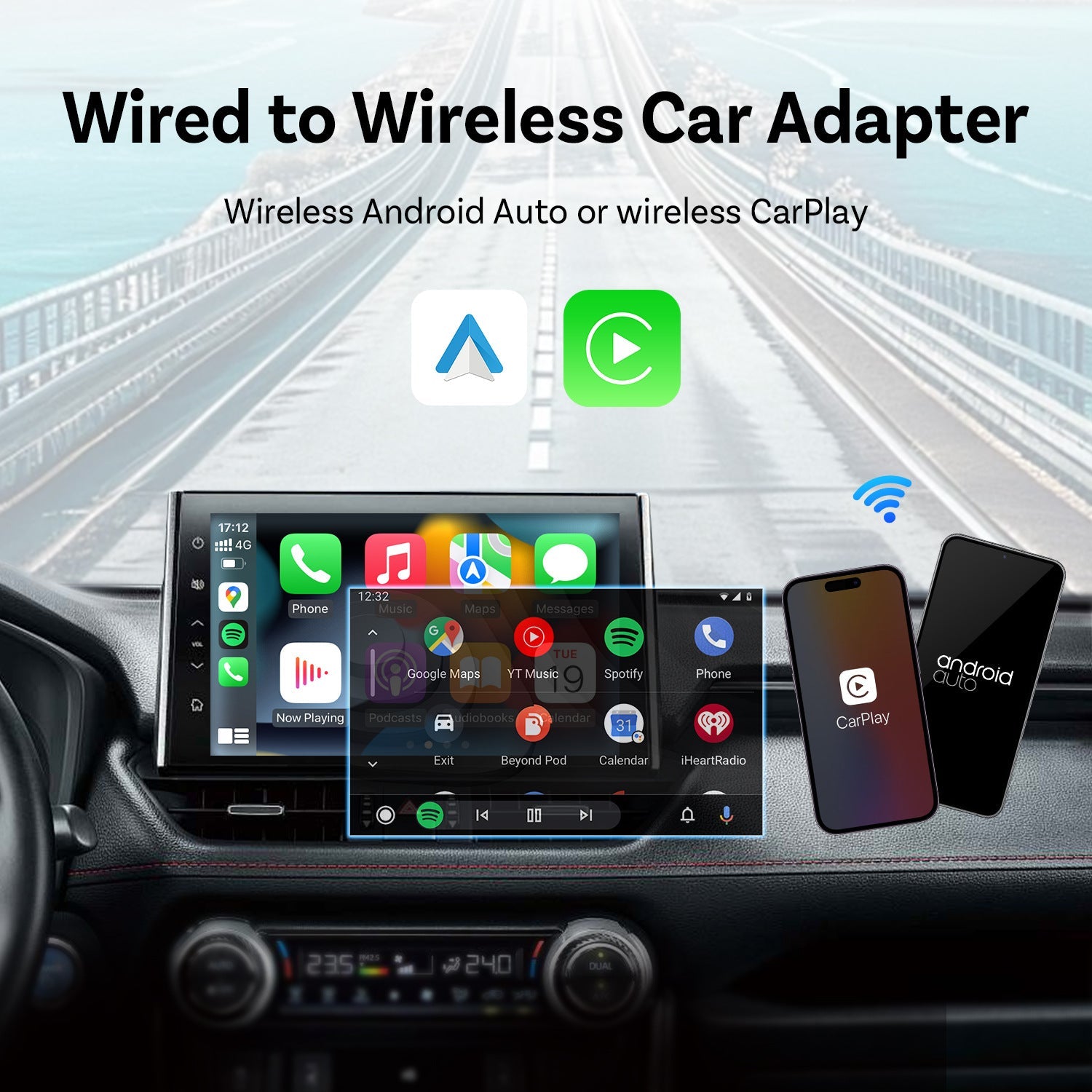 Android Auto Dual Channel USB Drive - pokemab217dc8981f09b211b00d3e8e8e41277