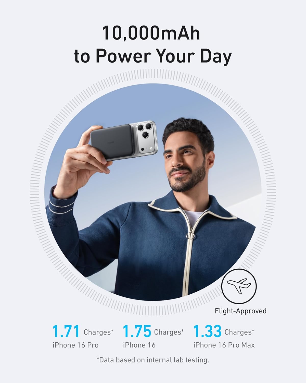 Anker MagGo Power Bank, Ultra-Slim 10,000mAh Magnetic Battery Pack, Qi2 Certified 15W Ultra-Fast MagSafe Compatible Portable Charger, Ergonomic Design, for iPhone17/16/15/14 Series, and More - pokemaAnker MagGo Power Bank, Ultra-Slim 10,000mAh Magnetic Battery Pack, Qi2 Certified 15W Ultra-Fast MagSafe Compatible Portable Charger, Ergonomic Design, for iPhone17/16/15/14 Series, and More