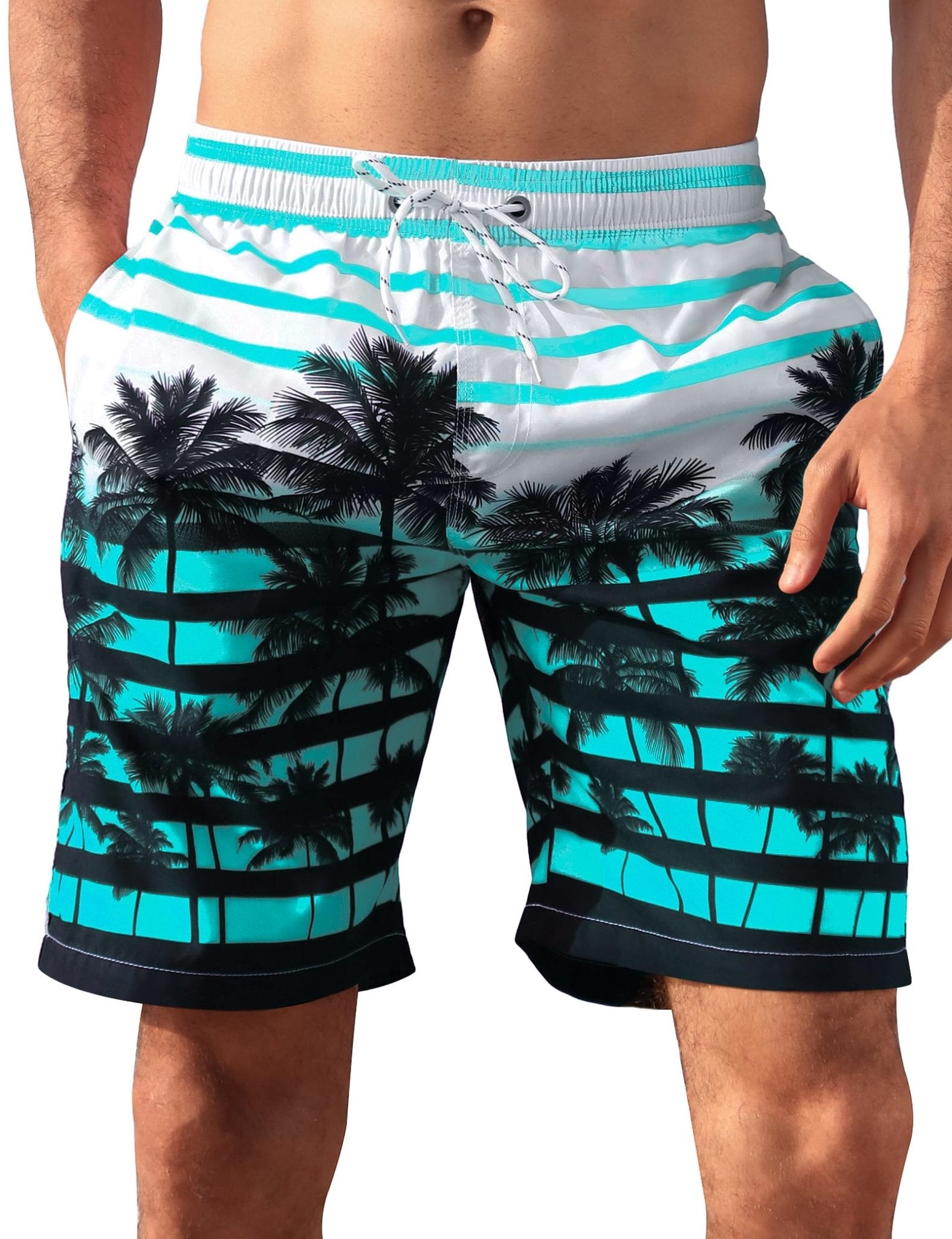 APTRO Men's Swim Trunks Quick Dry Swim Shorts 9" Inseam Bathing Suit with Mesh Lining - pokemaAPTRO Men's Swim Trunks Quick Dry Swim Shorts 9" Inseam Bathing Suit with Mesh Lining