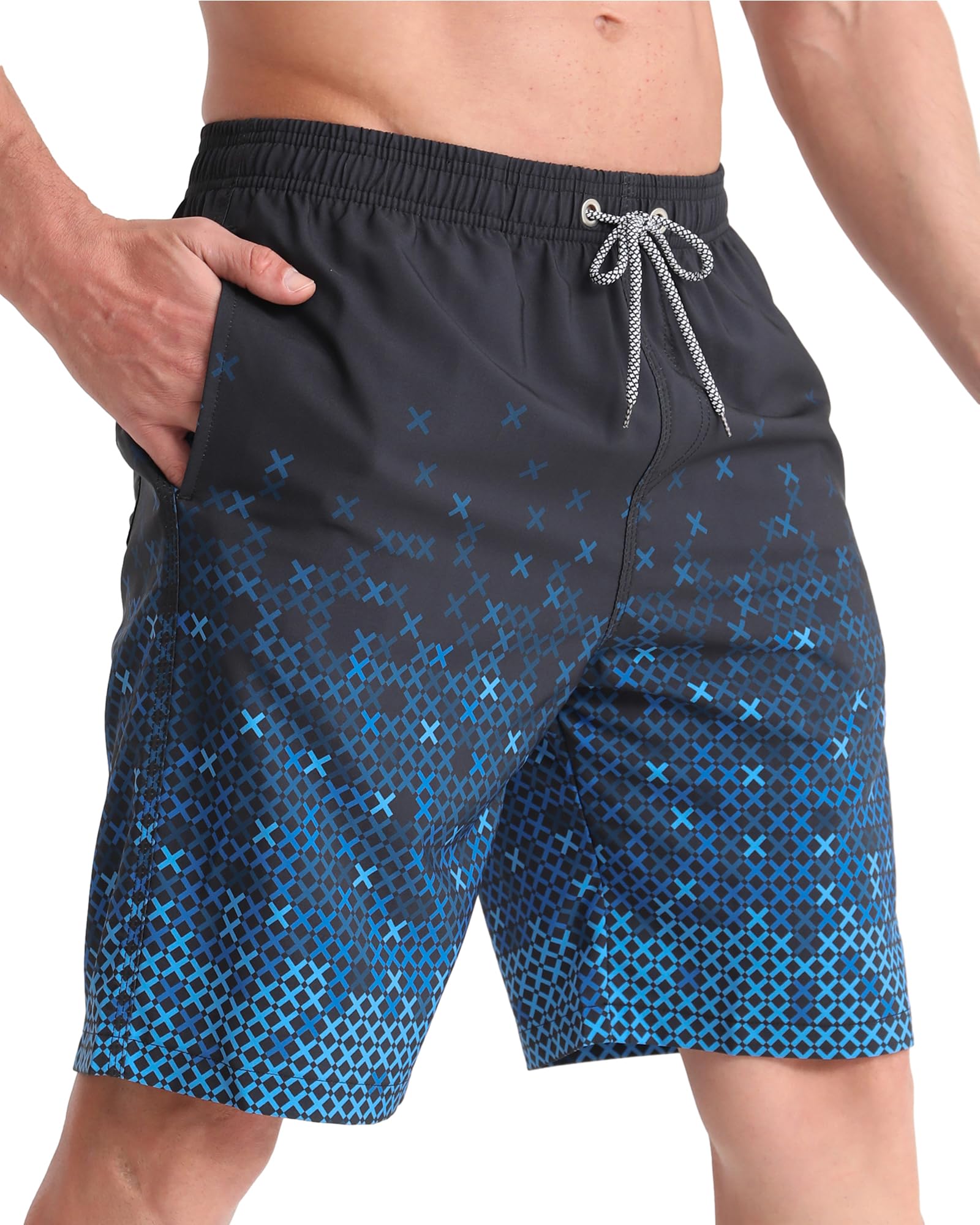 APTRO Men's Swim Trunks Quick Dry Swim Shorts 9" Inseam Bathing Suit with Mesh Lining - pokemaAPTRO Men's Swim Trunks Quick Dry Swim Shorts 9" Inseam Bathing Suit with Mesh Lining