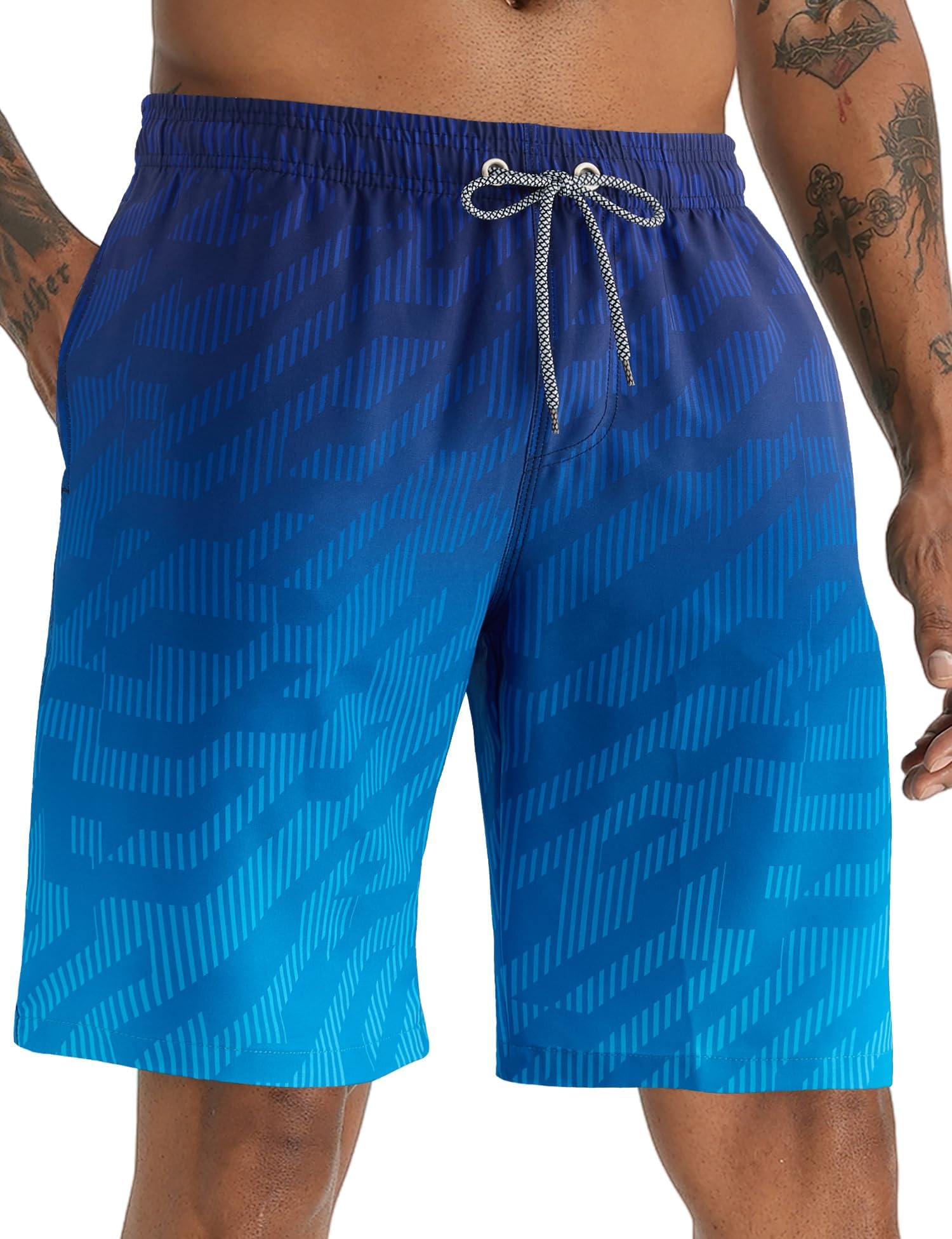 APTRO Men's Swim Trunks Quick Dry Swim Shorts 9" Inseam Bathing Suit with Mesh Lining - pokemaAPTRO Men's Swim Trunks Quick Dry Swim Shorts 9" Inseam Bathing Suit with Mesh Lining