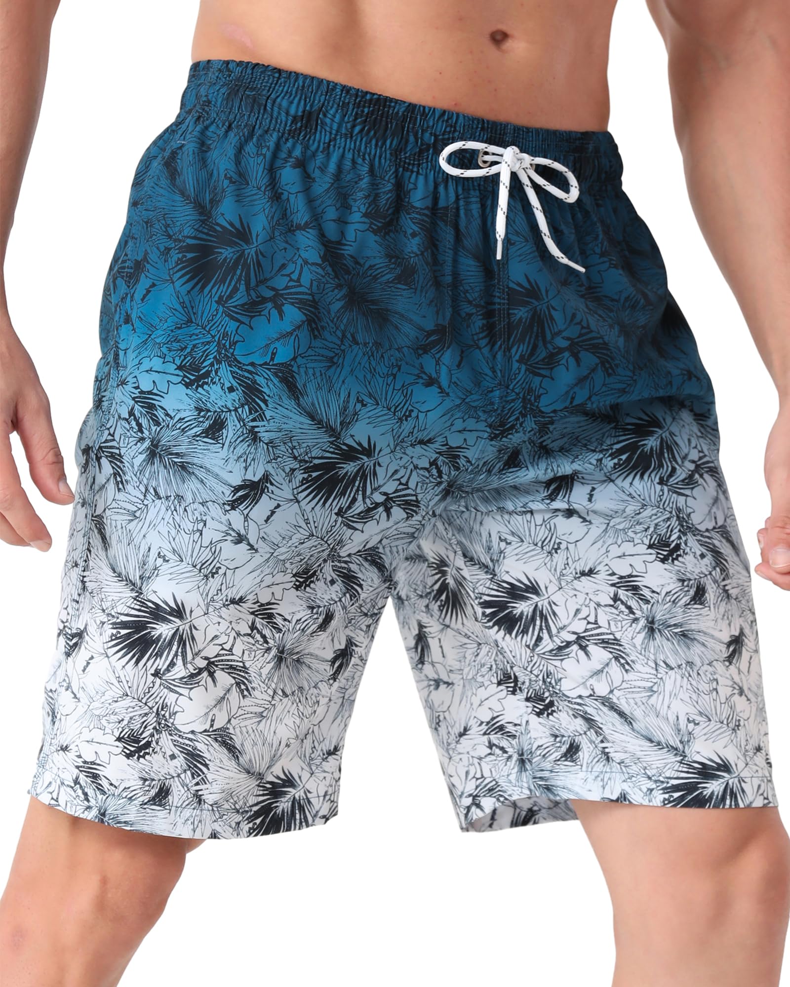 APTRO Men's Swim Trunks Quick Dry Swim Shorts 9" Inseam Bathing Suit with Mesh Lining - pokemaAPTRO Men's Swim Trunks Quick Dry Swim Shorts 9" Inseam Bathing Suit with Mesh Lining