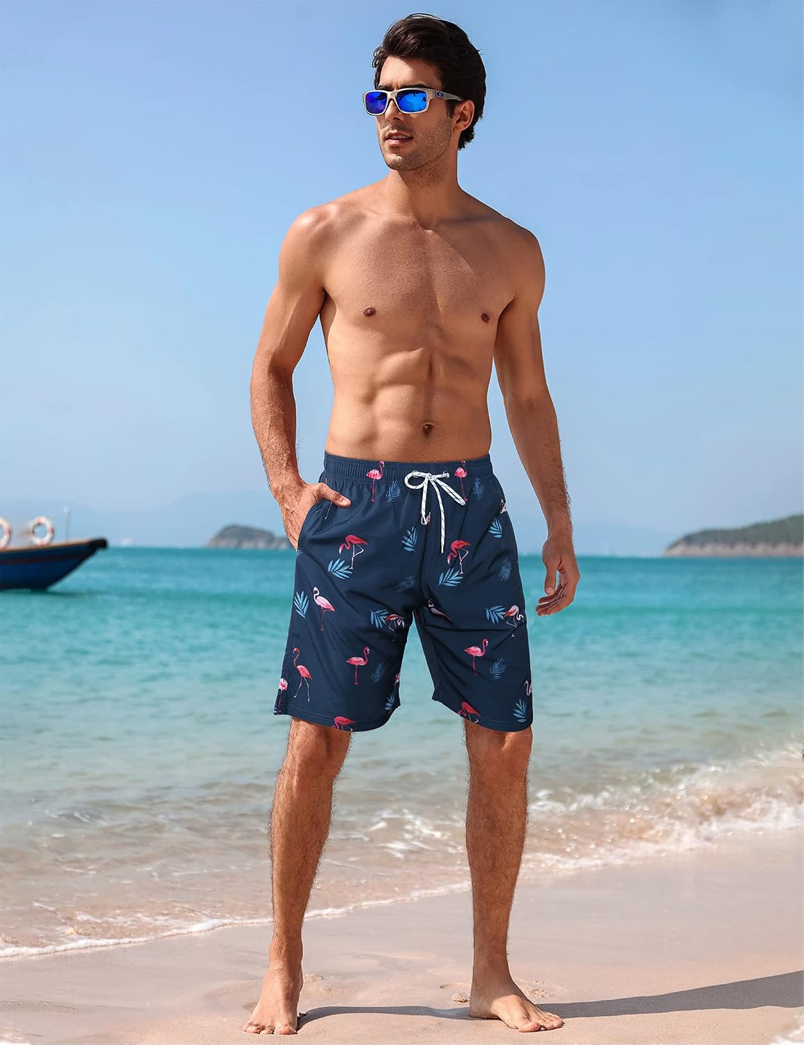 APTRO Men's Swim Trunks Quick Dry Swim Shorts 9" Inseam Bathing Suit with Mesh Lining - pokemaAPTRO Men's Swim Trunks Quick Dry Swim Shorts 9" Inseam Bathing Suit with Mesh Lining