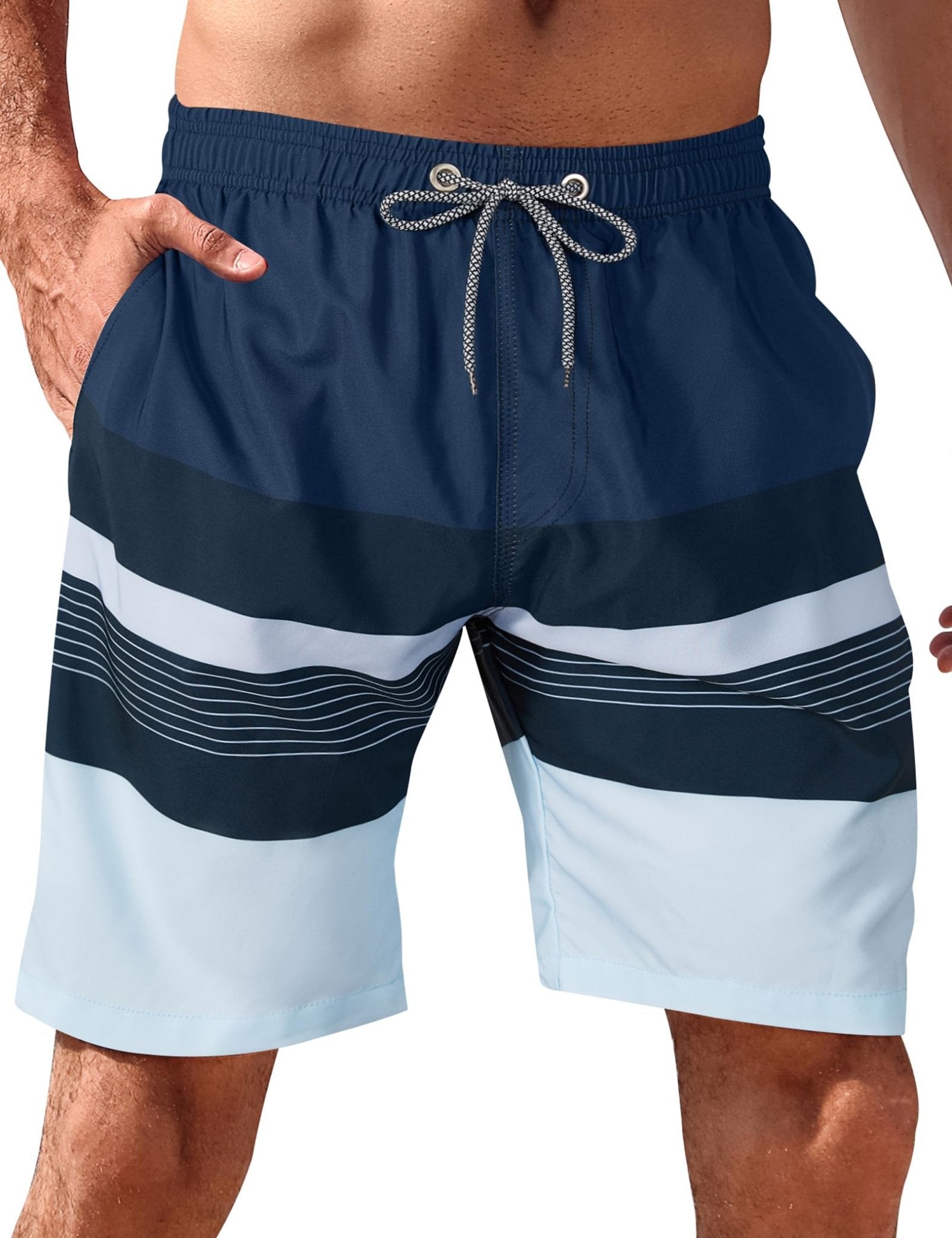 APTRO Men's Swim Trunks Quick Dry Swim Shorts 9" Inseam Bathing Suit with Mesh Lining - pokemaAPTRO Men's Swim Trunks Quick Dry Swim Shorts 9" Inseam Bathing Suit with Mesh Lining