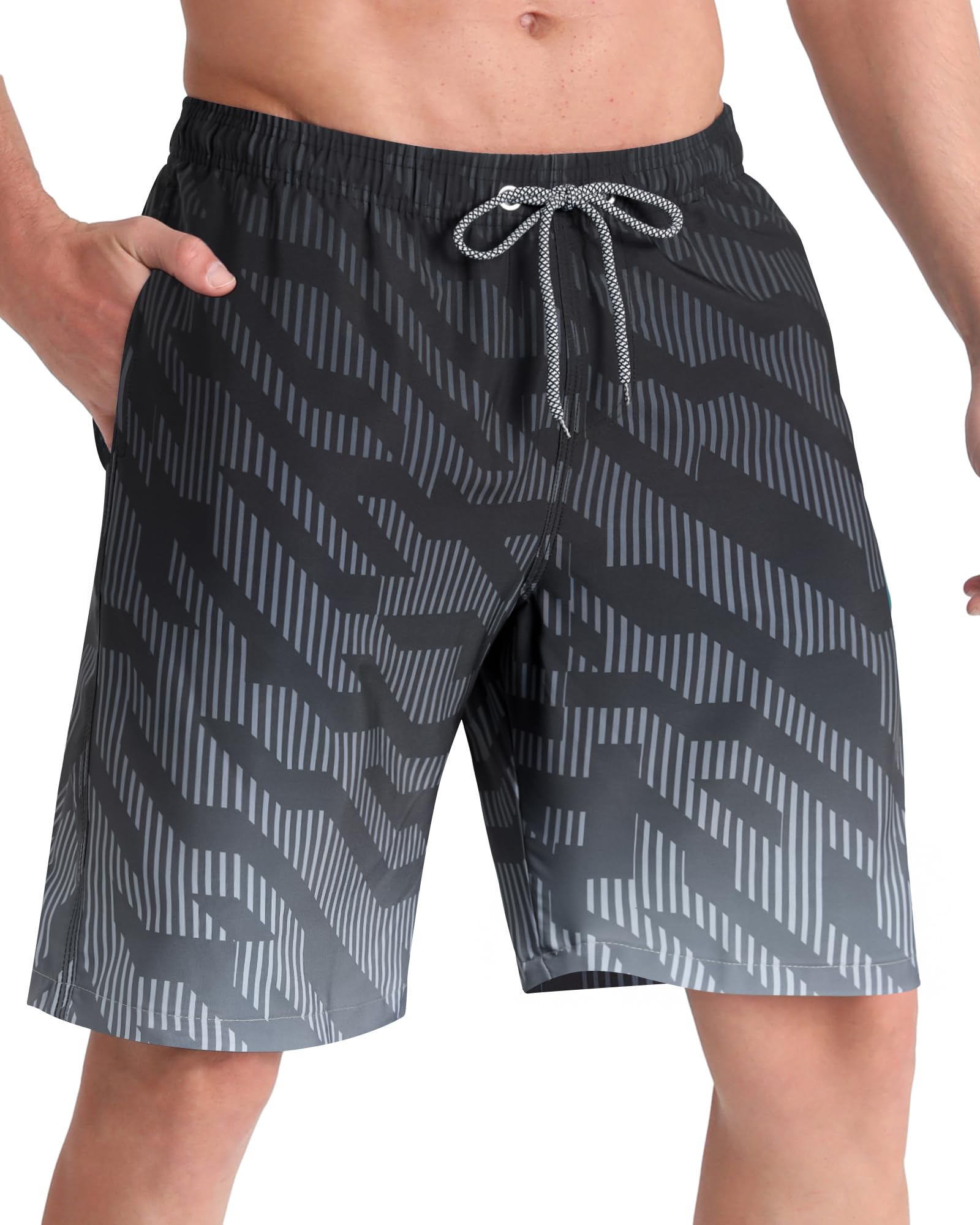APTRO Men's Swim Trunks Quick Dry Swim Shorts 9" Inseam Bathing Suit with Mesh Lining - pokemaAPTRO Men's Swim Trunks Quick Dry Swim Shorts 9" Inseam Bathing Suit with Mesh Lining