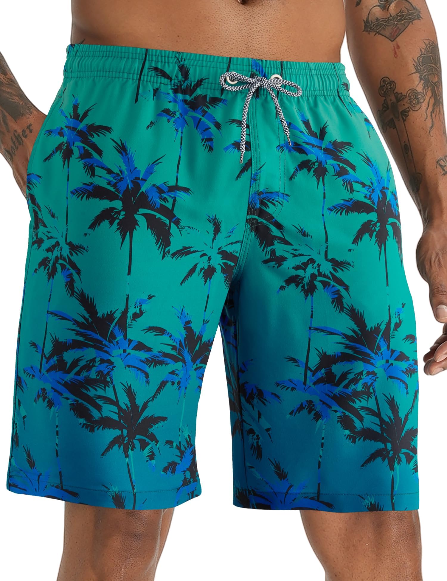APTRO Men's Swim Trunks Quick Dry Swim Shorts 9" Inseam Bathing Suit with Mesh Lining - pokemaAPTRO Men's Swim Trunks Quick Dry Swim Shorts 9" Inseam Bathing Suit with Mesh Lining