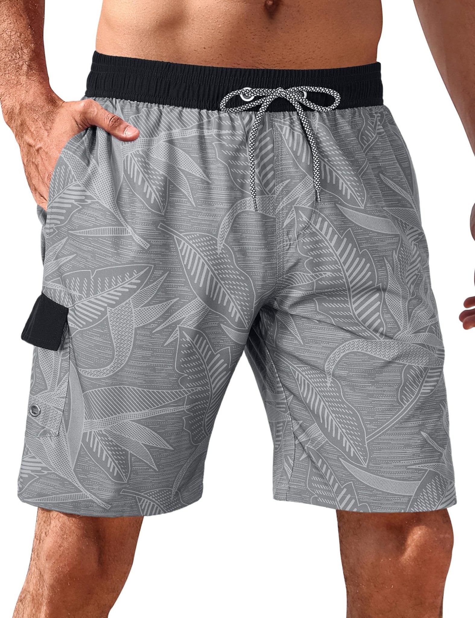 APTRO Men's Swim Trunks Quick Dry Swim Shorts 9" Inseam Bathing Suit with Mesh Lining - pokemaAPTRO Men's Swim Trunks Quick Dry Swim Shorts 9" Inseam Bathing Suit with Mesh Lining