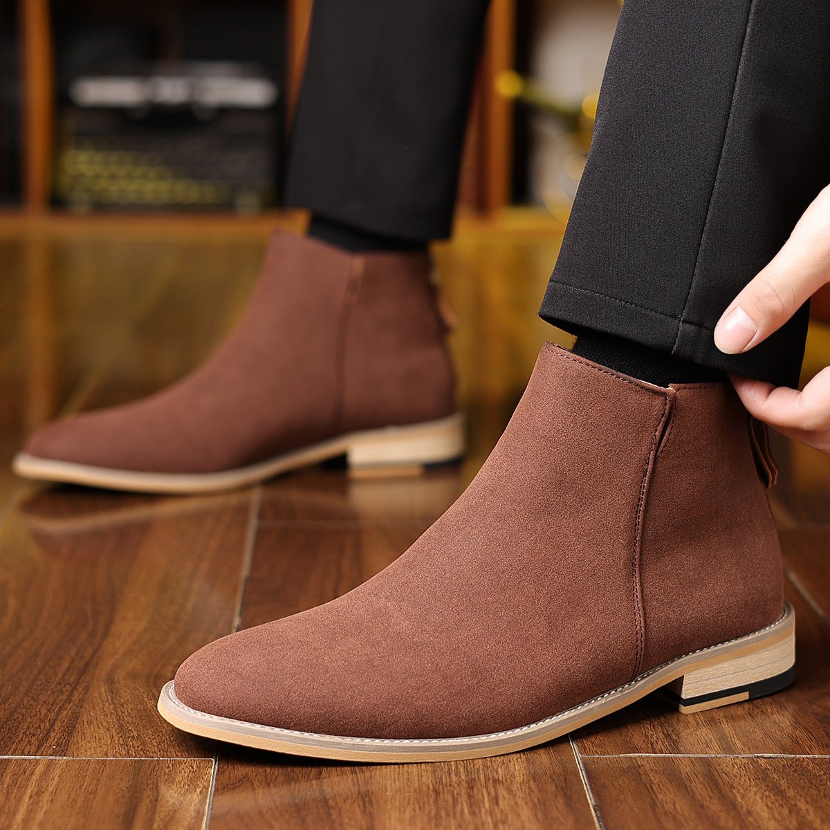 Autumn And Winter Retro Men's Matte Martin Boots - pokemad07472eab639c3bed9bae00a78574b1f