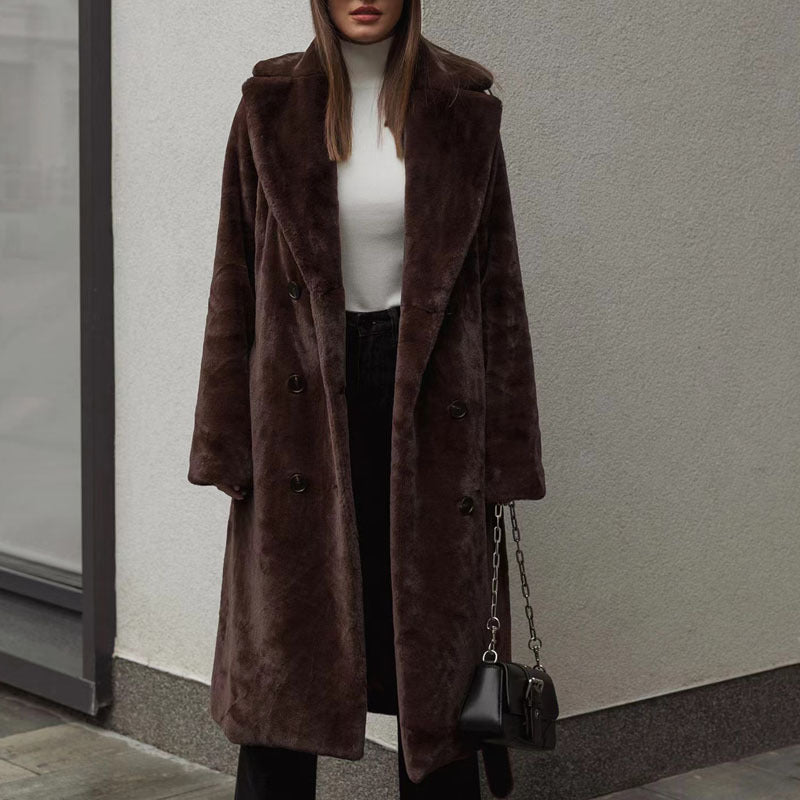 Autumn And Winter Thickening Mink Velvet Coat Women - pokema2dcb380b47af96e9c7031a429f3dec21