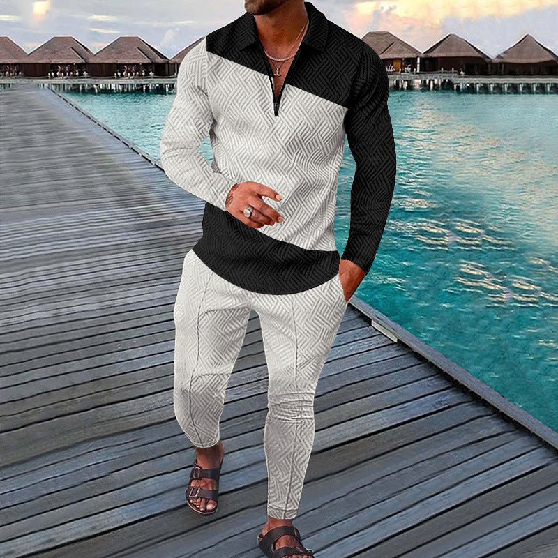 Autumn Long-sleeved Trousers Two-piece Sports And Leisure Men's Suit - pokema989338a774117169d39e94ae8cc3826b