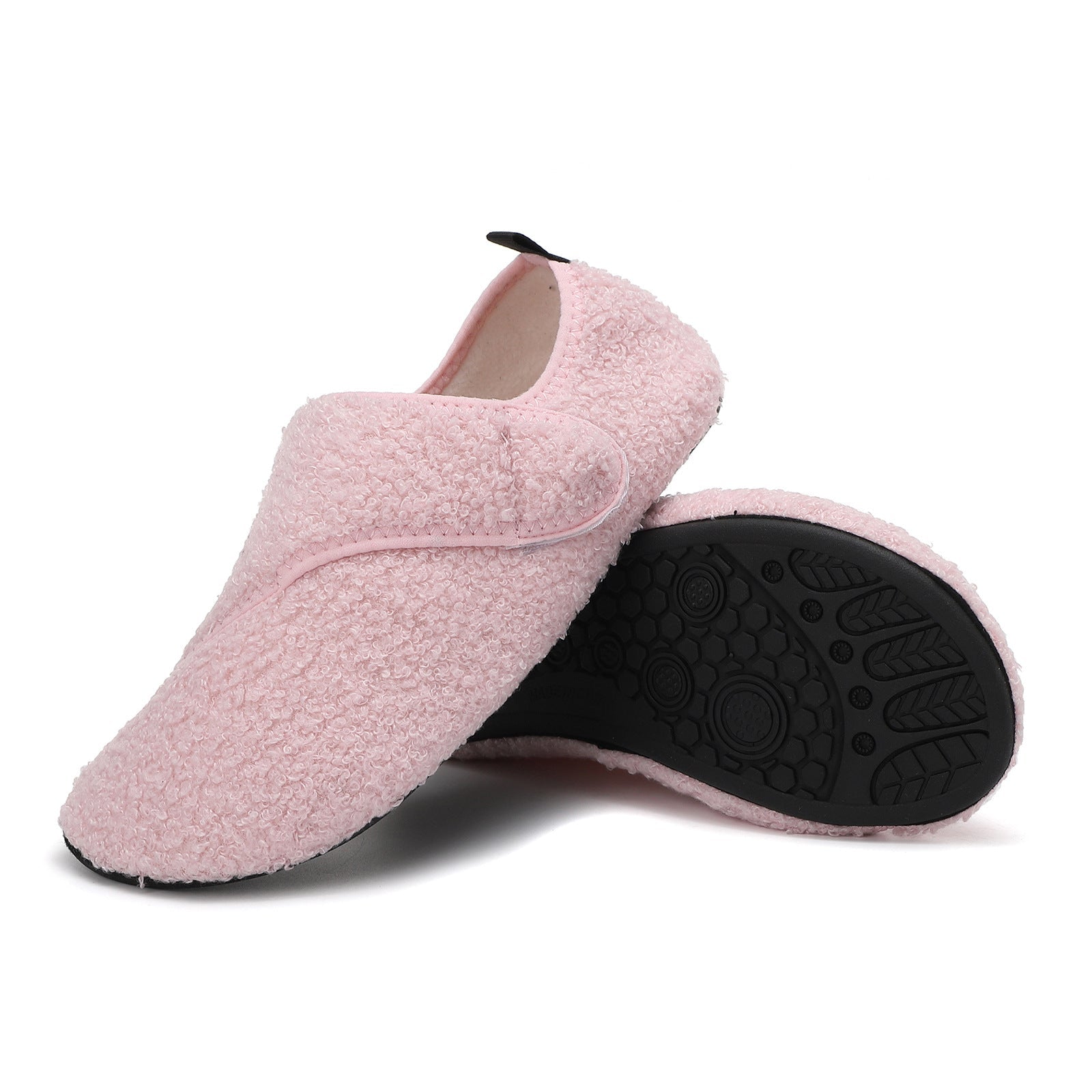 Autumn Winter Mens And Womens Fleece-Lined Cotton Slippers - pokema9ecd14b30bf3d0e10d9c4dc92d988da8