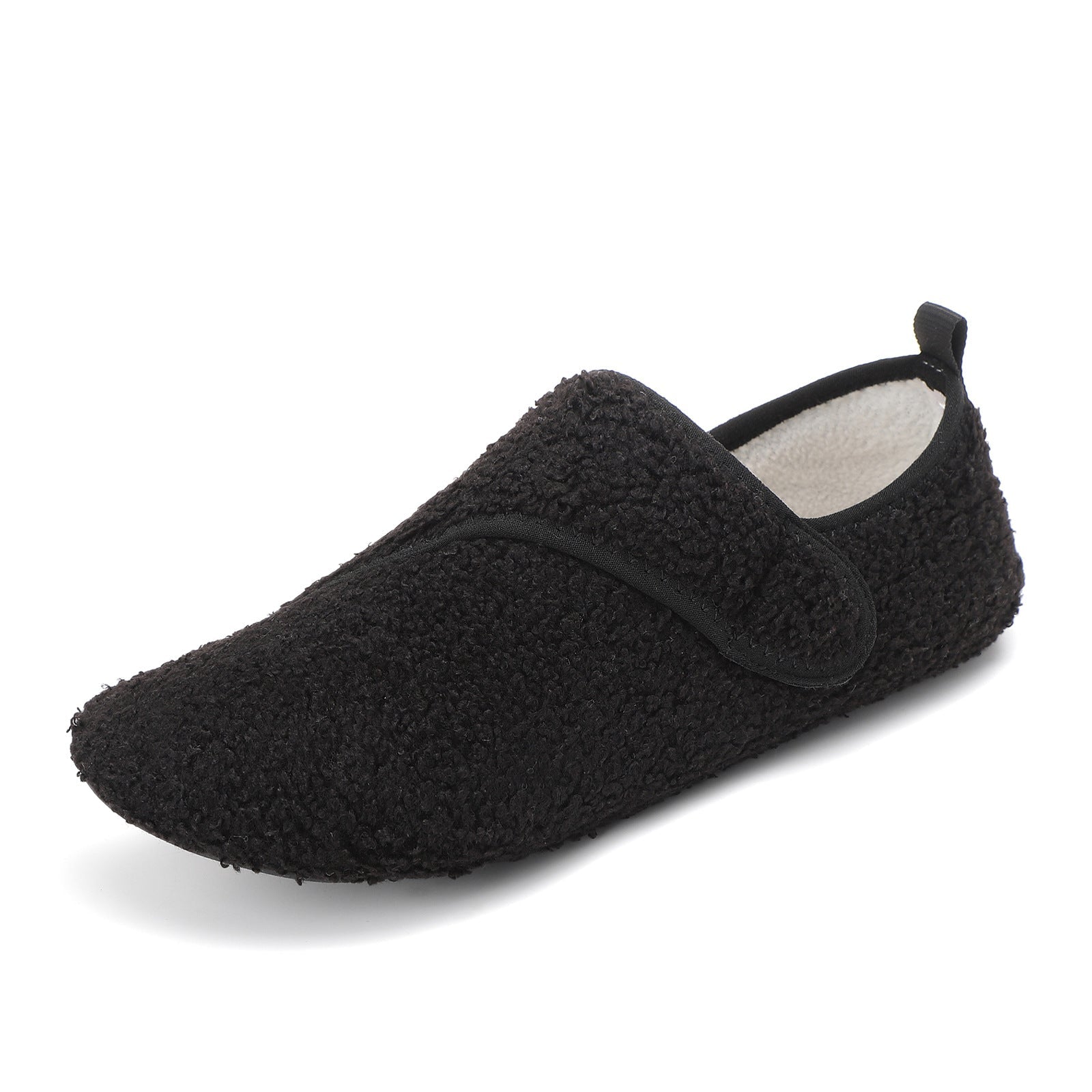Autumn Winter Mens And Womens Fleece-Lined Cotton Slippers - pokema681bf7dee64a3a97ada8d225c8cd764c